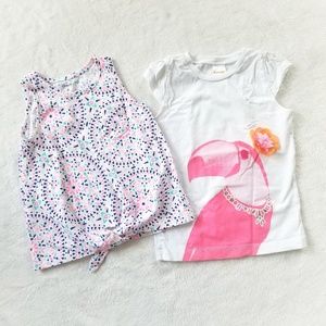 Little girl t shirts (4t)